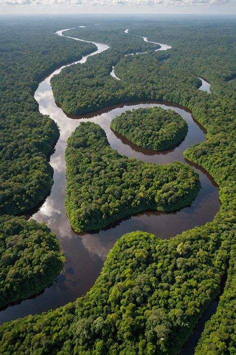 Journey Into the Heart of the Amazon: Discovering South America&#8217;s Lungs Brazil Amazon Rainforest, Brazil Amazon, Amazon Forest, The Amazon Rainforest, Temperate Rainforest, Amazon River, Tree Canopy, Indigenous Community, Amazon Rainforest