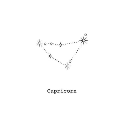 Capricorn Sign Tattoo, Capricorn Constellation Tattoo, Crazy Tattoos, Capricorn Zodiac Sign, Capricorn Tattoo, Petite Tattoos, Bff Tattoos, Zodiac Tattoos, Cute Little Tattoos