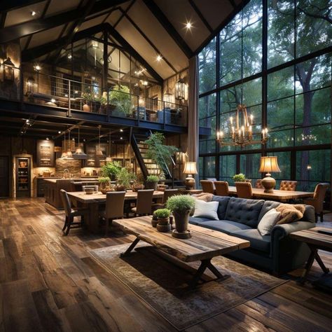 Love the 🪴 - Tiny House Interior Dröm Hus Planer, Wooden Beds, Interior Design Per La Casa, Living Room Living Room, Barn Style House, Design Del Prodotto, Bed Ideas, Dream House Interior, Dream House Exterior