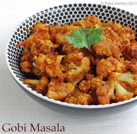 Restaurant style Gobi masala recipe - A recipe I got impressed and inspired to try at home and loved the results! Gobi Masala Recipe, Cauliflower Masala, Gobi Masala, Restaurant Style Recipes, Aloo Gobi, Vegetarian Curry, Masala Recipe, Indian Cooking, Cauliflower Recipes