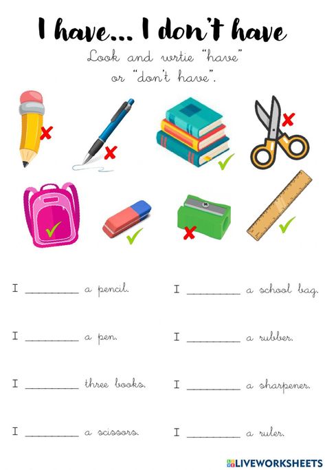 Verb to have online worksheet for 1º. You can do the exercises online or download the worksheet as pdf. Yes I Do No I Dont Worksheet, Do You Have Worksheet, Verb To Do Worksheet, Verb To Have Worksheets For Kids, I Have Worksheets For Kids, This Is These Are Worksheet, Have Has Worksheets For Kids, Verb To Have Worksheet, Verbs For Kids