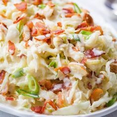 Thanksgiving Salad Recipes: 20 Salad Ideas for Your Thanksgiving Table — Eatwell101 Salad Recipes Thanksgiving, Apple Bacon Coleslaw, Colorful Salad Recipes, Thanksgiving Salad Recipes, Picnic Side Dishes, Coleslaw Recipe Easy, Thanksgiving Salad, Mint Salad, Recipes Thanksgiving