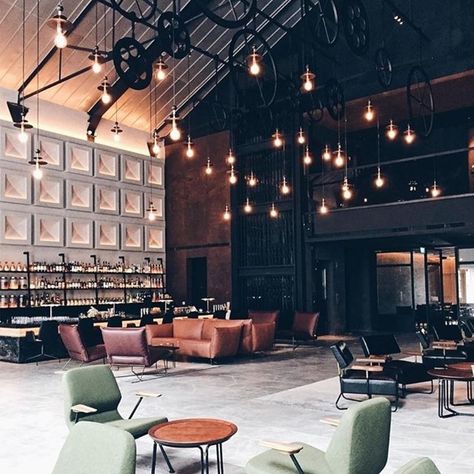 Repost @lobeholdgroup A beautiful shot of @thewarehousehotel's lobby by @buro247singapore's Senior Lifestyle Editor, @denise.kok. Thank you for the feature on #thewarehousehotel, now up on www.buro247.sg! #thewarehousehotel #lobeholdgroup#prostoria #desingn#furniture Lounge Colours, Hotel Lobby Design, Warehouse Design, Design Café, Chairs And Tables, Hotel Lounge, Hotel Architecture, Hotel Interior Design, Lobby Design