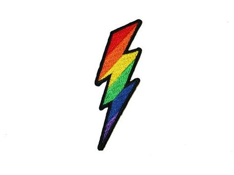 Jillian Holtzmann, Rainbow Lightning, Pride Tattoo, Wally West, Patch Embroidery, Young Avengers, Rainbow Aesthetic, Sewing Diy, Roller Derby