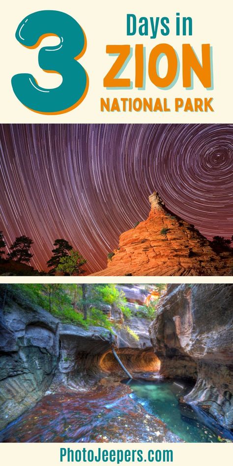 If you’ve got the time to spend three days in Zion National Park located in Southern Utah, do it! Use this Zion National Park travel guide to plan your 3-day trip: things to see, do and photograph; best time to visit; what to pack; and where to stay. Zion Hikes, Zion National Park Hikes, Utah National Parks Road Trip, National Park Itinerary, Arizona Road Trip, National Park Travel, Utah Road Trip, Zion National Park Utah, National Parks Photography