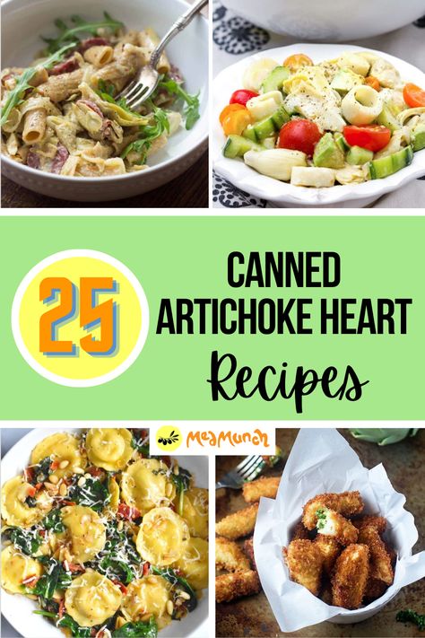 What To Do With Marinated Artichoke Hearts, What To Do With Artichoke Hearts, Canned Artichokes Recipe, Tinned Artichoke Recipes, Recipes Using Jarred Artichoke Hearts, Recipes With Jarred Artichokes, How To Cook Canned Artichoke Hearts, Artichoke Side Dish Recipes, Recipes With Marinated Artichokes