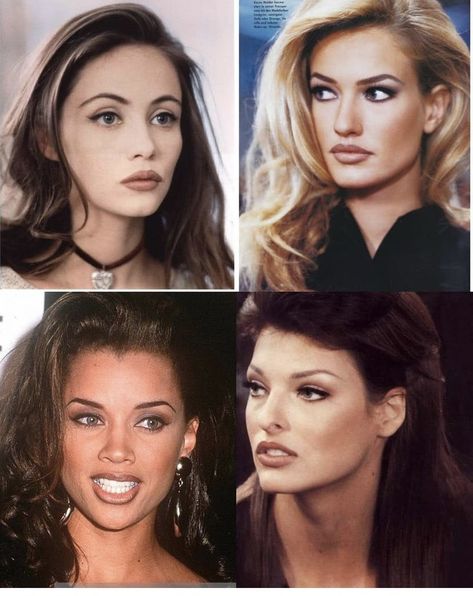 90s Red Carpet, Warm Makeup, Timeless Makeup, Red Carpet Makeup, Show Makeup, 90s Makeup, 90s Hairstyles, 90s Outfit, 90s Aesthetic