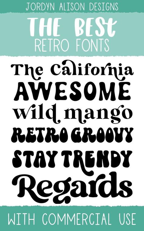 Canva Groovy Fonts Aesthetic, Best Fonts For Tshirt, Retro Fonts For Cricut, Aesthetic Cricut Fonts, Groovy Canva Font, Popular Dafont Fonts, Retro Font Pairing Canva, Best Fonts For Shirts, Popular Fonts For Cricut