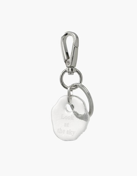 Silver Keychain, Forms Of Communication, Look At The Sky, Packing Jewelry, The Messenger, Stainless Steel Ring, Hook Clasp, Ring Size Guide, Love Messages