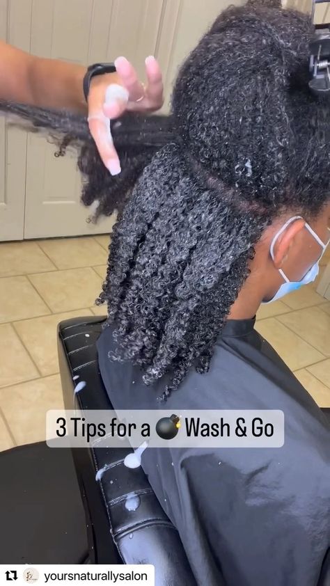 rockinitnatural on Instagram: Thanks for the tips @yoursnaturallysalon!! 😍😍😍 • Follow us @RockinItNatural for natural hair styles & hair cut inspirations!! Tag your… Hair Type 4c Hairstyles, Styling Wash And Go Natural Hair, Natural Hair Diffuser Wash And Go, Natural Hair Wash And Go Styles, 4c Wash And Go Style 4c Hair, 4c Wash And Go Hairstyles, Shingling Method Natural Hair, Natural Hair Twist Styles For Short Hair, 4c Wash N Go