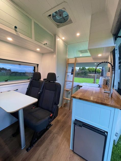 DB Campers ⋆ Quirky Campers Van Conversion For Family, Tiny Camper Trailer, Van Conversion Layout, Tiny House Camper, Diy Campervan, Van Conversion Interior, Campervan Life, Build A Camper Van, Home On Wheels