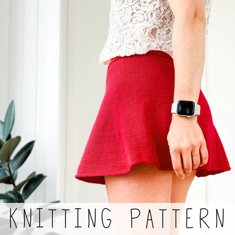 Knit skirt outfit