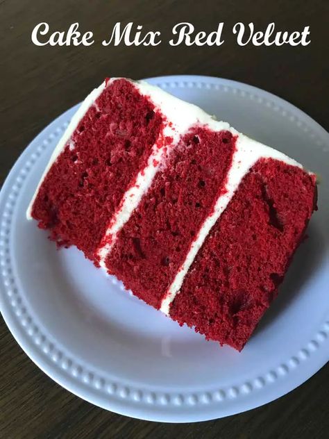 4 Inch Red Velvet Cake, Box Cake Without Eggs, Small Red Velvet Cake Recipe, Small Red Velvet Cake, Red Velvet Box Cake, Cake Without Eggs, Cake For Two Recipe, Small Chocolate Cake, Chocolate Cake From Scratch