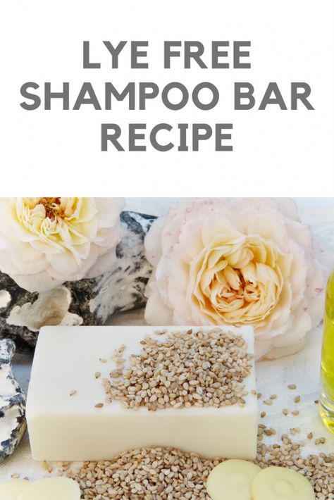 Make your own Lye Free Shampoo Bar | Shampoo & Conditioner Bars Diy Shampoo Bars No Lye Easy Recipes, All Natural Shampoo Bars, Homemade Shampoo And Conditioner Bars, Diy Natural Shampoo Bar, Diy Shampoo Bar No Lye Easy Recipes, Diy Solid Shampoo Bar, Diy Bar Shampoo And Conditioner, Natural Shampoo Bar Recipe, No Lye Shampoo Bar Recipe