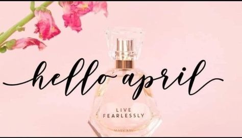 Mary Kay Inspiration, Mary Kay Skin Care, Hello April, Mary Kay Business, Yearly Calendar, Mary Kay, Business Logo, Cover Photos, Perfume Bottles