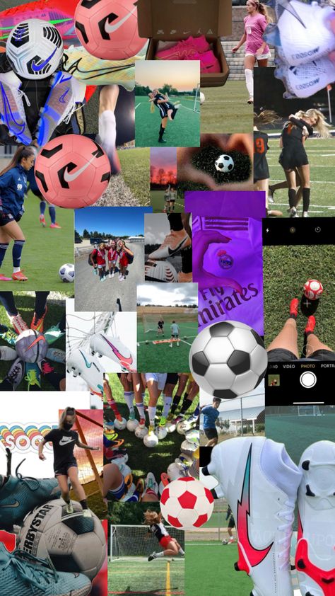 I love SOCCER ⚽️ Cute Soccer Pictures, Pink Soccer Cleats, I Love Soccer, Red Bedroom Decor, Soccer Backgrounds, Volleyball Wallpaper, Soccer Inspiration, Soccer Pictures, Soccer Player