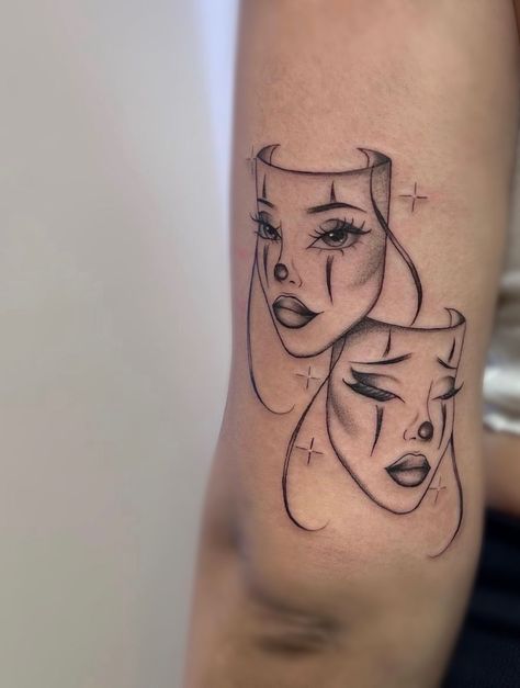 Chola Style Tattoo, Laugh Now Cry Later Chicano, Gangsta Tattoos For Women, Mi Vida Loca Tattoo, Cholo Tattoo Ideas, Mask Tattoos, Tattoo Design Tattoo, Cute Hand Tattoos, Pretty Hand Tattoos