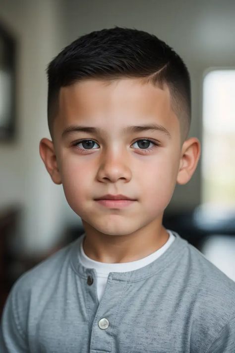 40 Cool Haircuts for Boys Hảir Cut For Toddler Boys, Haircut Fades For Boys, Toddler Boy Buzz Cut, Boys Stylish Haircut, Little Boy Haircuts Short, Boys Haircut Thick Straight Hair, Hair Styles Boys Men, Haircuts For 2 Year Boys, Kid Haircut For Boys