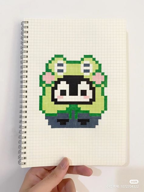 Cute Pixel Art Grid Easy, Pixel Art Grid Cute, Pixel Art Cute Kawaii, Cute Pixel Drawing, Pixel Kawaii, Pixel Art Kawaii, Cute Pixel Art, Piskel Art, Graph Paper Drawings