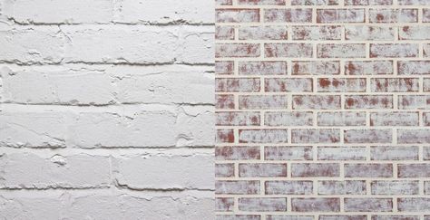 Acid Wash Brick, Limewash Vs Whitewash, White Wash Brick Wall, Whitewash Brick House, Limewash Brick Exterior, White Wash Brick Exterior, Whitewash Brick Wall, Limewash Brick, White Wash Fireplace