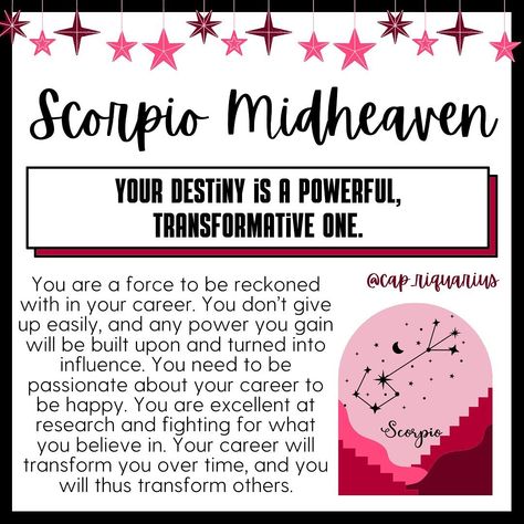 Scorpio Midheaven, Leo Sun Libra Moon, Aquarius Rising, The Arrow, Done With You, Birth Chart, Life Path, Don't Give Up, High Point