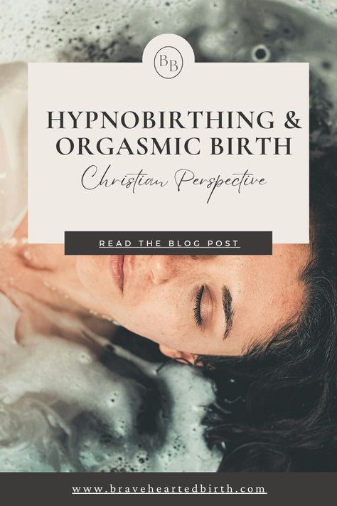 How should the Christian approach hypnobirthing and orgasmic birth? Let's talk about the benefits and drawbacks of these movements. Christian Hypnobirthing, Hypnobirthing Visualisations, Homebirth Affirmations, How To Think, Sound Mind, Labor Delivery, Birth Stories, Pregnant Woman, Let's Talk About