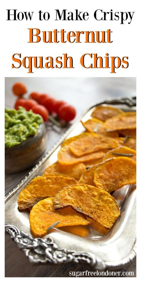 Butternut Squash Chips, Squash Chips, Easy Butternut Squash, Veggie Chips, Potato Crisps, Butternut Squash Recipes, Minced Meat, Squash Recipes, Veggie Dishes