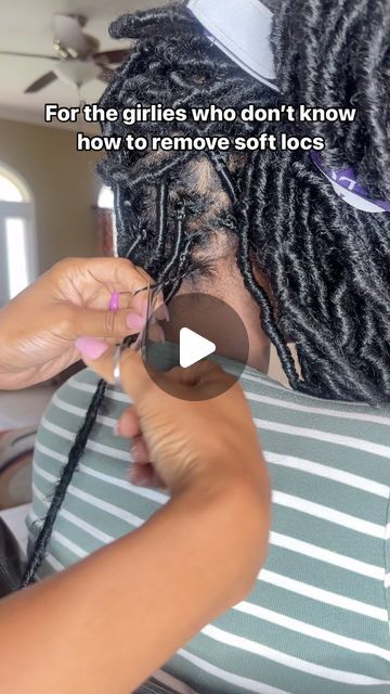 Veronica💜 on Instagram: "How to remove soft locs! QUICK & EASY! 💕 #howtoremovesoftlocs #explorepage✨" Taio Cruz, Soft Locs, Faux Locs Hairstyles, Natural Hairstyles For Kids, Goddess Locs, February 9, Locs Hairstyles, Faux Locs, Kids Hairstyles