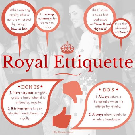 Etiquette Royal Etiquette, Royal Rules, Ball Ideas, Etiquette And Manners, Act Like A Lady, Homeschool Life, Royal Court, Duchess Of Cambridge, Social Skills