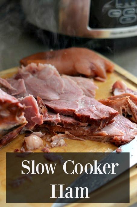 Slowcooker Ham, Country Ham Recipes, Cooking Ham In Crockpot, Slow Cooked Ham, Cooking Ham, Cook Ham, Slow Cooker Ham Recipes, Ham Recipes Crockpot, Smoked Ham Recipe