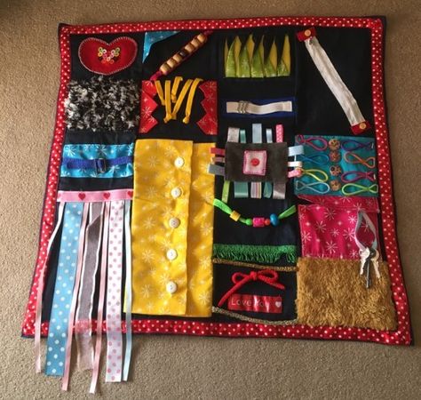 How To Make A Fidget Blanket Alzheimers, Fiddle Blanket Fidget Quilt, Fidget Mats For Alzheimers, Figit Quilts Ideas, Fidget Quilt Ideas, Fidget Quilts How To Make A, Fidget Blankets Alzheimers Diy, Fidget Blankets How To Make A, Fidget Quilt Alzheimers Patterns