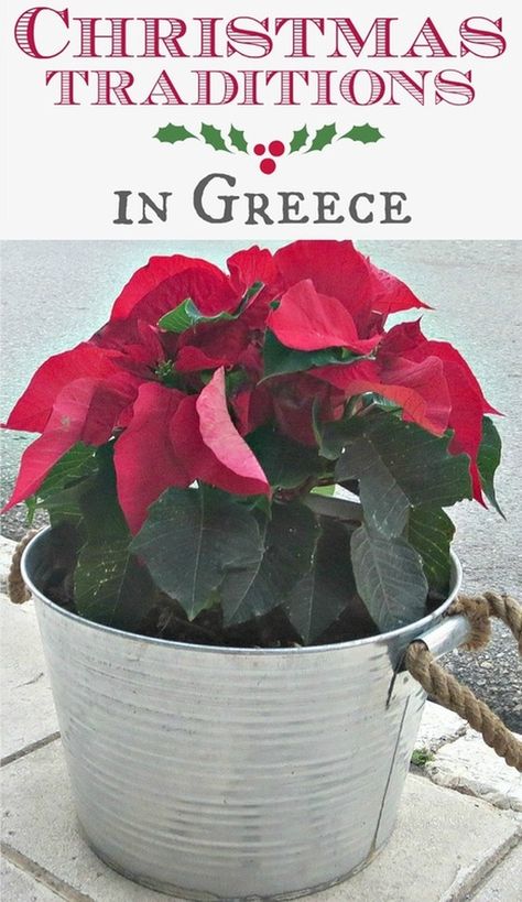 Christmas Traditions in Greece, Int'l Bloggers Club Challenge, theboondocksblog.com Trikala Greece Christmas, Christmas In Greece, Greek Christmas, Healthy New Year, The Boondocks, New Jobs, Christmas Units, Metallic Christmas, Simple Crafts