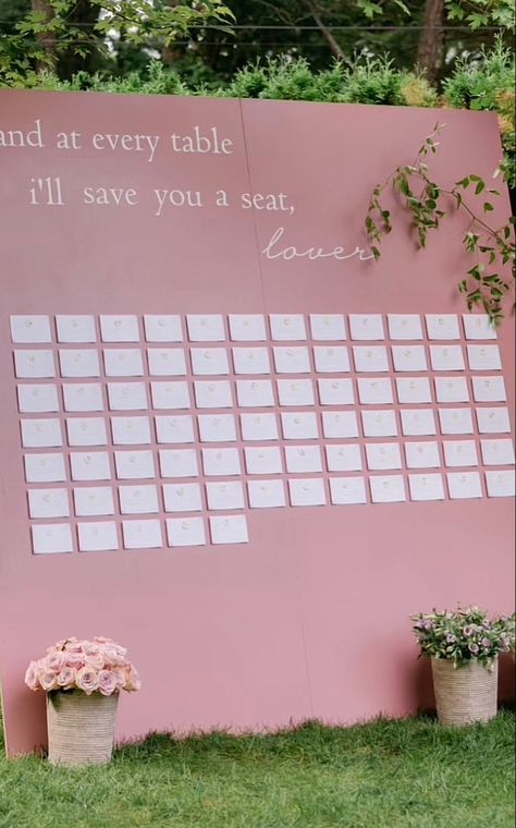 Pastel, Large Seating Chart, Pastel Garden Wedding, Pink Taylor Swift, Kennebunk Maine, Pastel Garden, Wedding Dates, Taylor Swift Inspired, Wedding Wall