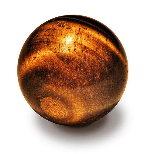 This week's Gem Gallery highlight is the Tiger's Eye🐯👁️

Interesting fact the Tiger's Eye is a chatoyant gemstone, meaning it exhibits a unique optical phenomenon known as chatoyancy, where a band of reflected light moves across its surface as it is turned. Optical Phenomena, Reflected Light, Gazing Ball, Conch Shell, Rocks And Gems, Tiger's Eye, Conch, Geology, Tiger Eye