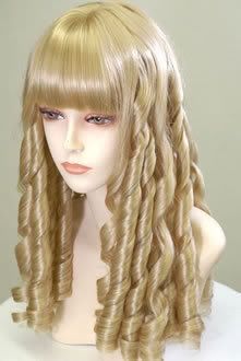 Doll Curls Hairstyles, Long Curly Blonde Hair Aesthetic, Victorian Woman Hairstyle, Ringlets Hairstyles, Hair Curls Style, Victorian Curls, Curly Hair Reference, Princess Curls, Angelic Hair