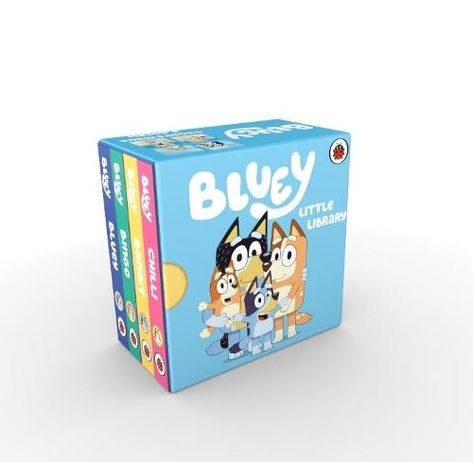 Hey Duggee: Bedtime Little Library by Hey Duggee | Waterstones Chilli And Bandit, Bluey Characters, Box Set Books, Bluey Bingo, Library Boards, Dads Favorite, Abc For Kids, Little Library, Board Book