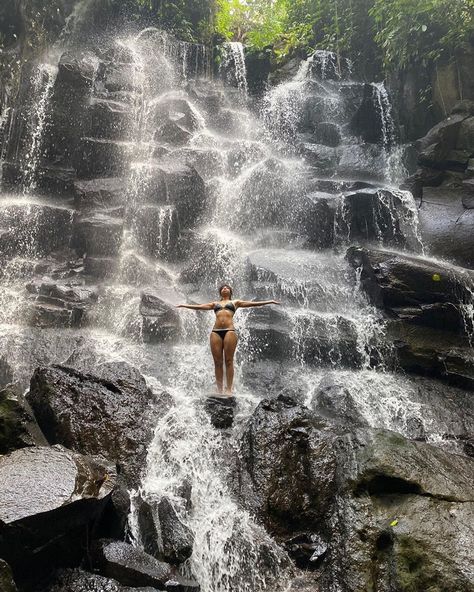 Khadi Da Don on Instagram: “Raaaaain on meeeeee looooord won’t you take this... who know the rest? 😂😂😂😂��😂” Waterfall Picture Ideas, Bali Waterfalls, Travel Bali, Waterfall Pictures, Waterfall Photo, Bali Vacation, Waterfall Photography, Foto Tips, Asia Destinations