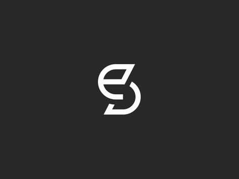 E + S Logo Design by Al-Ghaniy | Dribbble | Dribbble S E Logo Design, E S Logo Design, E And S Logo, Es Logo Design, E Logo Design Ideas, Es Logo, E Logo Design, S Letter Logo, S Logo Design