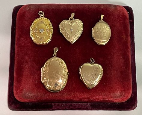 Vintage Gold Locket, Attleboro Massachusetts, Diamond Locket, Vintage Locket, Antique Locket, Vintage Lockets, Gold Locket, Silver Coat, Locket Charms