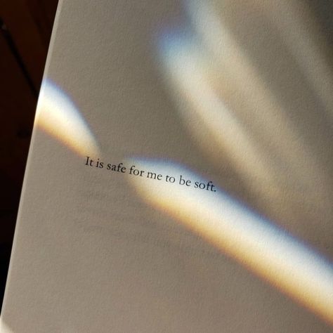 It takes courage to be vulnerable and open up to others, but doing so can bring immense rewards. When we show our softer, more authentic side, we build deeper connections with others and foster a sense of trust and understanding. Being soft and vulnerable also allows us to be more in touch with our emotions, better understand and express our needs, and connect with others on a deeper level. So, be brave, be vulnerable, and show your soft side. 🏵️🌻 📸 by lavenderthebook Being Vulnerable Quotes Feelings, Heightened Senses Aesthetic, Soft Hearted Quotes, I Want To Be Soft, Vulnerability Affirmations, Quotes About Being Soft, Vulnerability Aesthetic, How To Be More Vulnerable, Being Soft Quotes