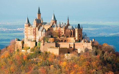 Hohenzollern Castle - Stuttgart, Germany | Hohenzollern Cast… | Flickr Hohenzollern Castle, Hyrule Castle, Castles To Visit, Chateau Medieval, Old Castle, Castle Mansion, Famous Castles, Germany Castles, Chateau France