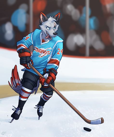 Hockey Player Drawing, Skiing Art, Ball Drawing, Hockey Player, Animals Artwork, Animated Drawings, Hockey Players, Railway Station, Ice Hockey