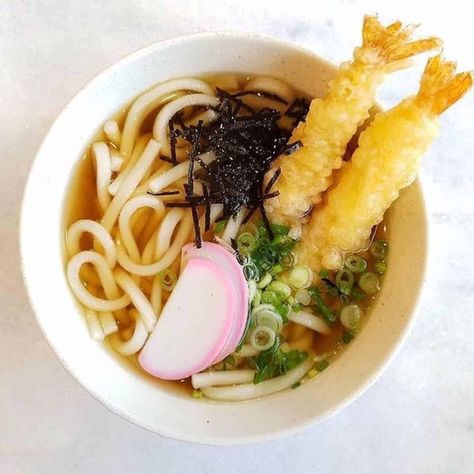 Tempura Udon Recipe (Shrimp and Vegetables) Tempura Udon Soup Recipe, Udon Soup Recipe, Japanese Tempura, Recipe With Shrimp, Ebi Tempura, Tempura Udon, Udon Noodles Recipe, Udon Recipe, Udon Soup