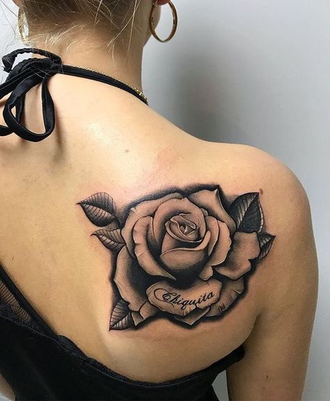 How to choose a design when there are so many different tattoo ideas? We are here to help you. 60+ awesome and trendy designs for rose tattoos await you. Black Rose Tattoo, Realistic Rose Tattoo, Rose Flower Tattoos, Rose Drawing Tattoo, Rose Shoulder Tattoo, Timeless Tattoo, Rose Tattoos For Women, Black Rose Tattoos, Forarm Tattoos