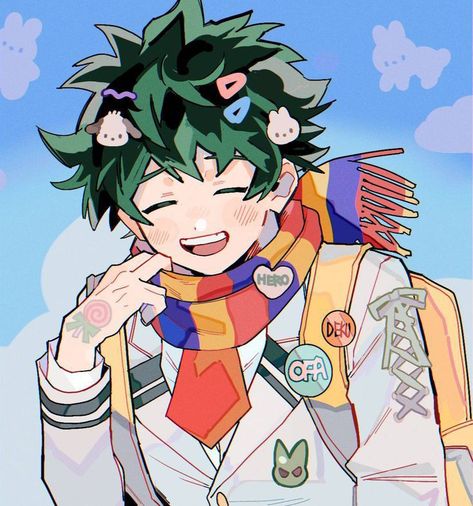 Midoriya Izuku, My Hero Academia Episodes, Hero Academia Characters, Fanarts Anime, My Hero Academia Manga, Izuku Midoriya, Green Hair, My Hero, Boku No Hero Academia