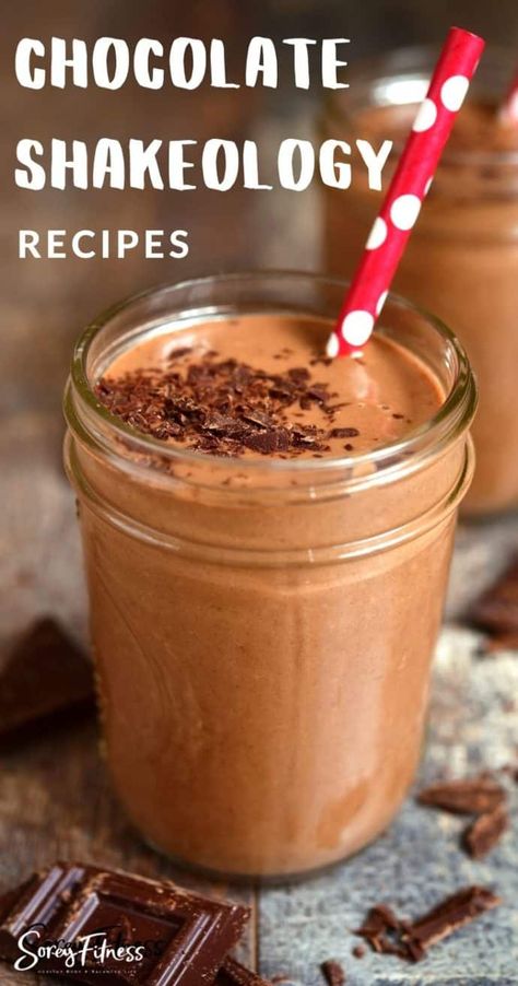 The Chocolate Shakeology Recipes to help you stay on track & simplify your meal prep! Get the best peanut butter, spinach, and coffee recipes in one place! Protein Powder Recipes Shakes, Nut Smoothie, Shakeology Shakes, Chocolate Shakeology Recipes, Chocolate Strawberry Smoothie, Strawberry Smoothie Recipe, Peanut Butter Shake, Shakeology Recipes, Chocolate Shakeology