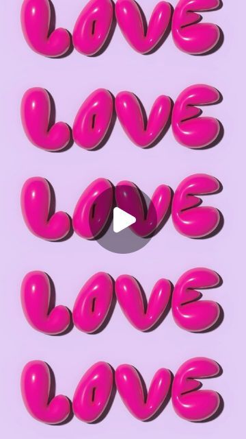 How to create 3d text in Adobe Illustrator | Inflated 3D text effect | Bubble text | pink | love 3d Letter Illustrator Tutorial, Bubble Text Design, Adobe Illustrator Text Effects, Bubble Writing Font, Fonts Bubble, Bubble Letter Fonts, Font Bubble, Bubble Font, How To Make Balloon