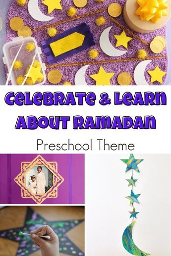 Eid Toddler Activities, Eid Activities For Babies, Activities For Ramadan, Ramadan Crafts For Kindergarten, Ramadan Crafts For Toddlers, Ramadan Kindergarten Activities, Eid Activity For Kindergarten, Eid Activities For Toddlers, Eid Celebration Ideas For School