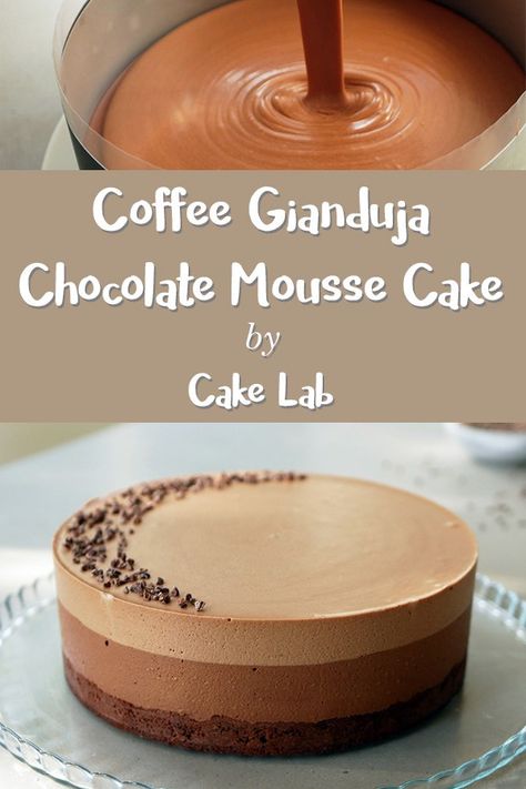 Dark Chocolate Coffee, Chocolate Mousse Cake Recipe, Coffee Mousse, Mousse Cake Recipe, Chocolate Mousse Cake, Mousse Recipes, Mouse Cake, Fancy Desserts, Mousse Cake