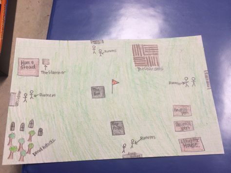 Had to make a map of whatever place we wanted in social studies and I chose none other than The Glade. A5 Maze Runner, Page 250 Maze Runner, The Glade Maze Runner, Map Of The Glade Maze Runner, The Glade Maze Runner Map, Hedge Maze Map, Maze Runner Glade, The Glade, Make A Map